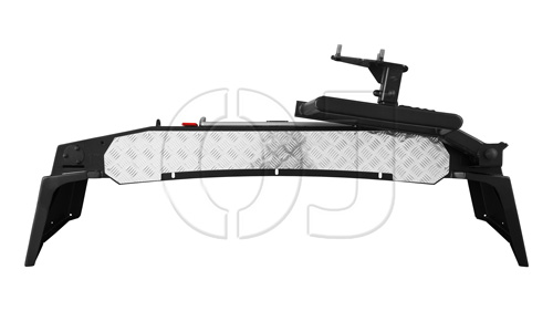 картинка Бампер задний Chevrolet Нива 2002- (в т.ч. рестайлинг 2009) - 03.117.03 OJ