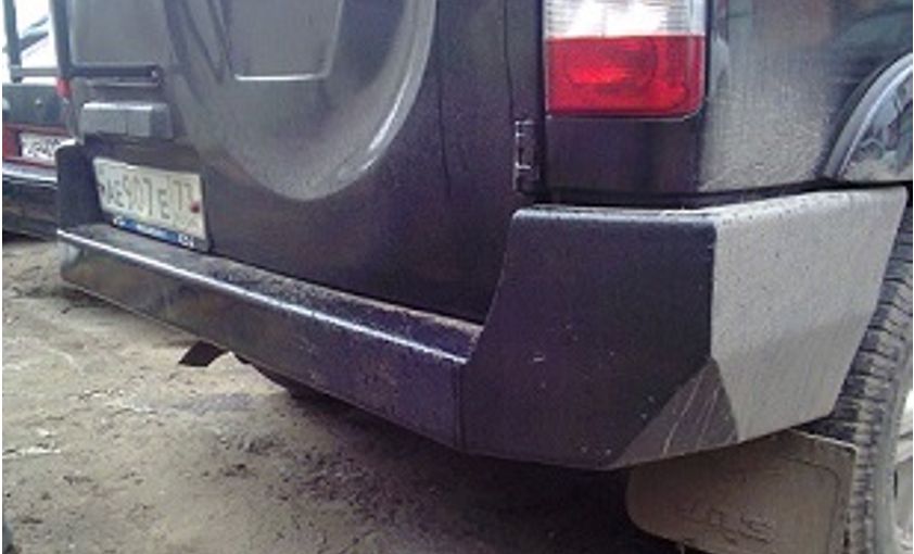 картинка Бампер задний УАЗ Патриот 2015 "Рысь"