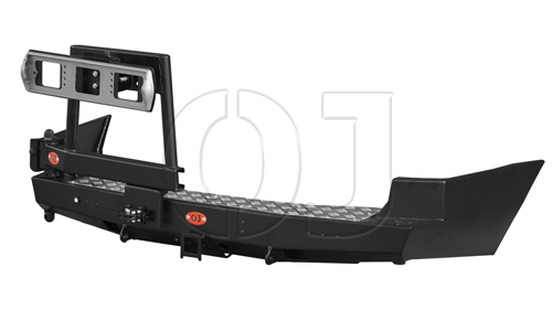 картинка Бампер задний SsangYong Kyron 2007 опция 03.193.02 OJ