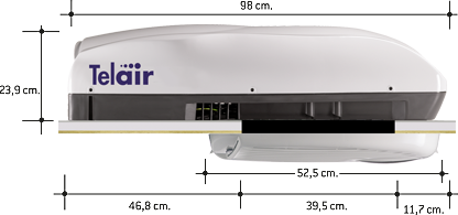 картинка Автокондиционер Telair DUALCLIMA 8400H