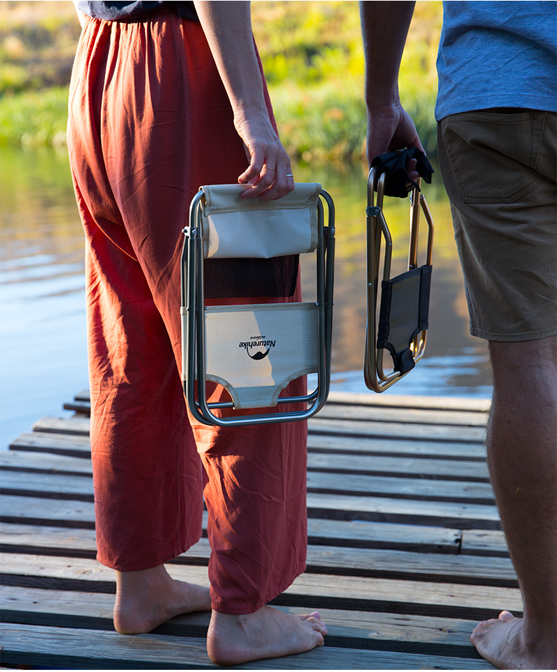 картинка Кресло туристическое Naturehike MZ01, складное, черное