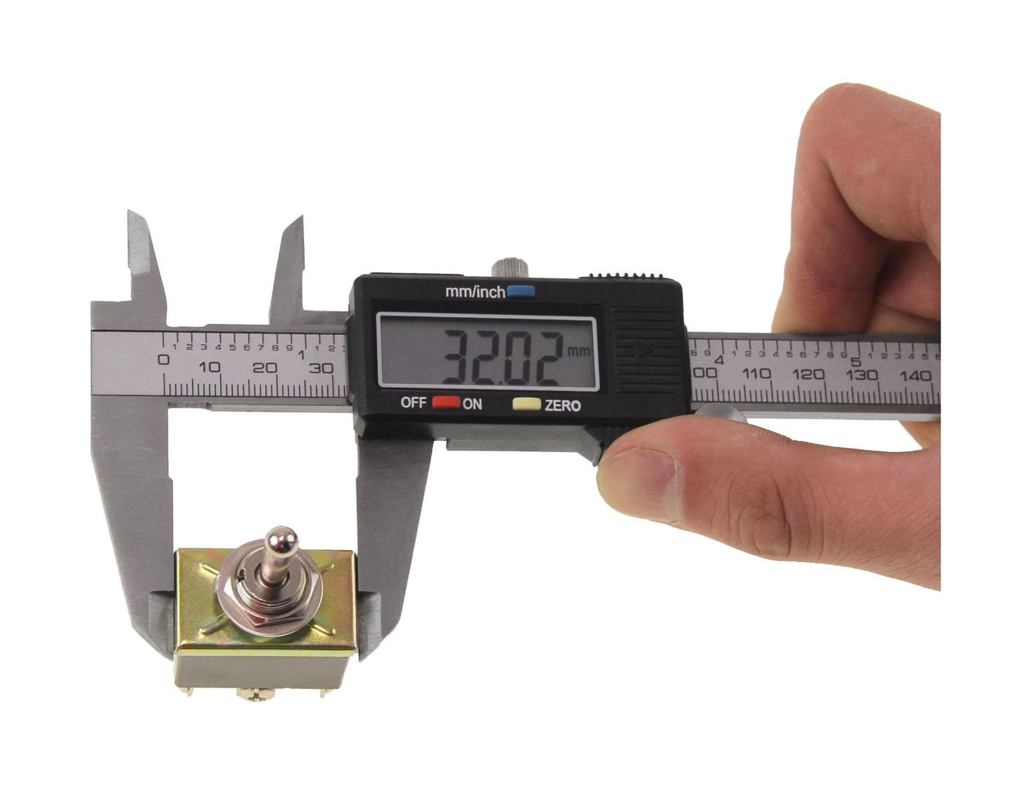 картинка Тумблер трехпозиционный ON-OFF-ON 12 В/15А 6P