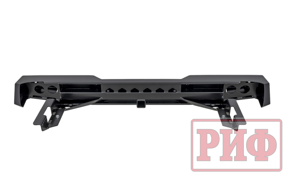 картинка Бампер задний РИФ Toyota HILUX/VIGO 05+ с фаркопом и фонарями