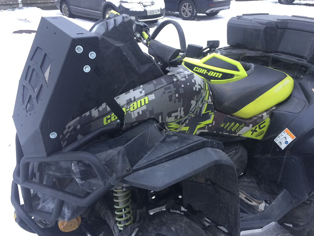 картинка Вынос радиатора для Can-Am BRP Renegade G2 800/1000, 2011-16 STORM
