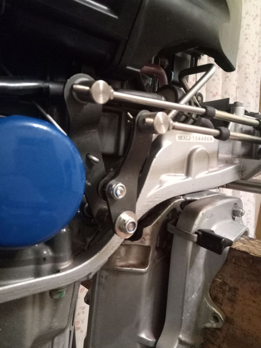 картинка Комплект подключения дистанционного управления Honda BF15-20 (переходники с рулевой трубой)