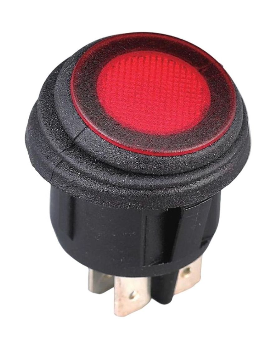 картинка Переключатель двухпозиционный ON-OFF 12 В/21А 3Р с подсветкой