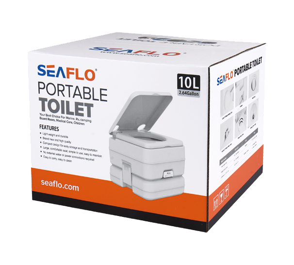 картинка Портативный унитаз 10л, SeaFlo
