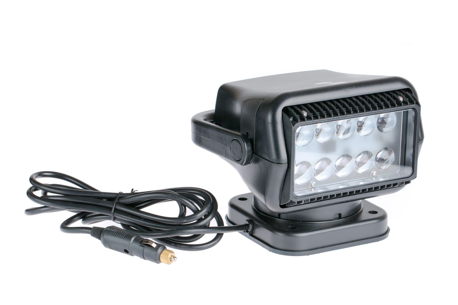 Светодиодная фара-искатель 50W 5000К 12V на магните с пультом управления