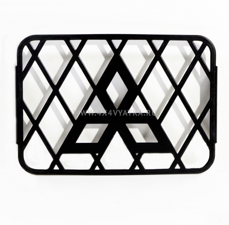 картинка Решетка на насадку шноркеля эмблема Mitsubishi крашеная