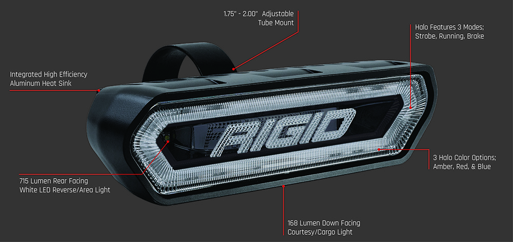 картинка Фонарь Led, многофункциональный Chase (Янтарный)