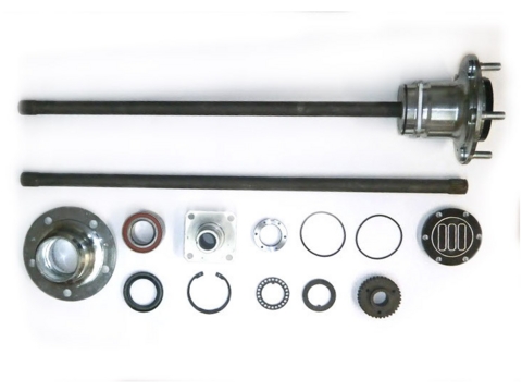 картинка Разгруженные полуоси НИВА без АБС 750мм 24шлица