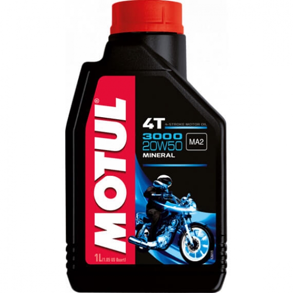 картинка Масло моторное Motul 3000 4T 20W50  1л