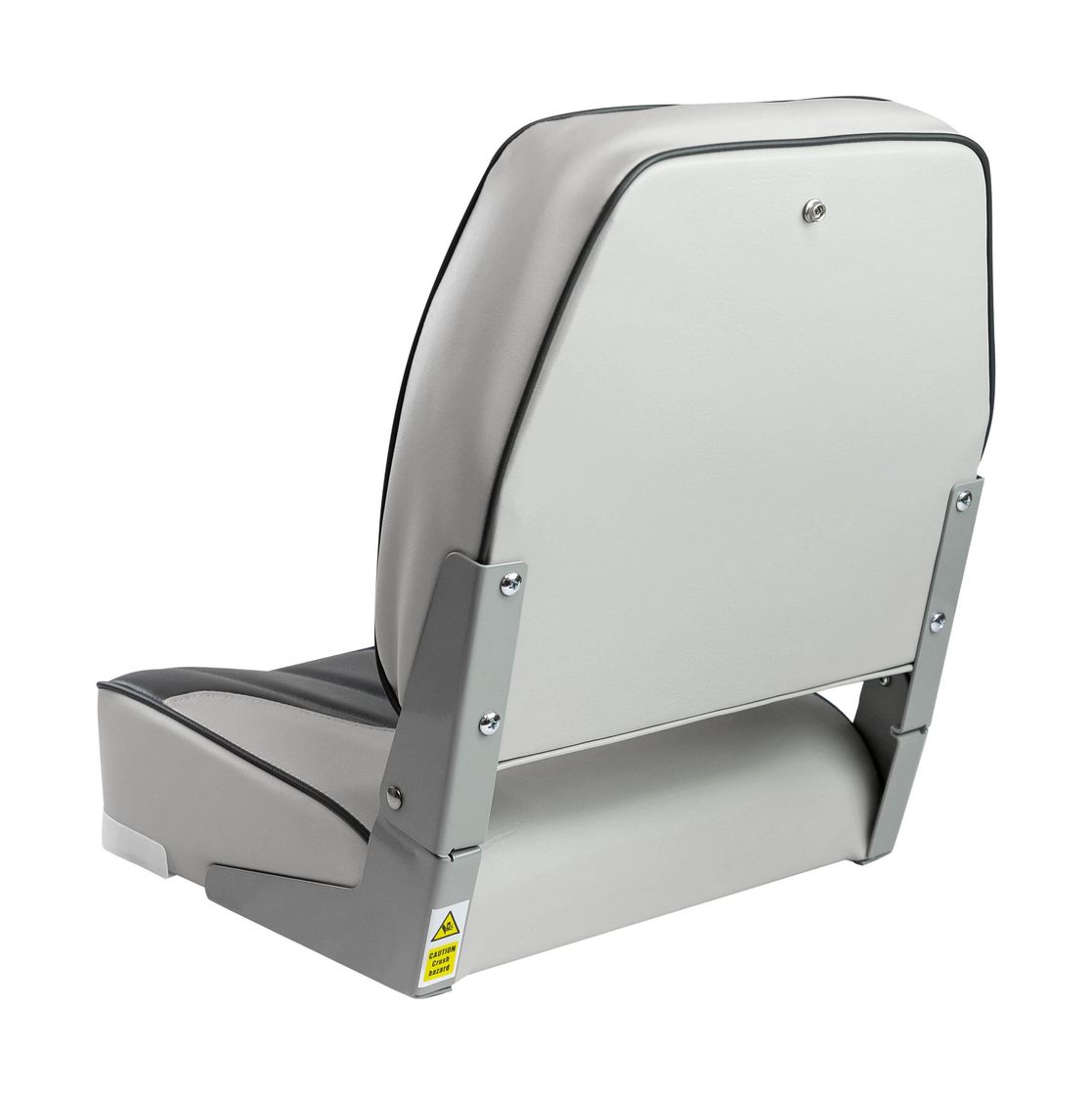 картинка Кресло мягкое складное, обивка винил, цвет серый/угольный, Marine Rocket