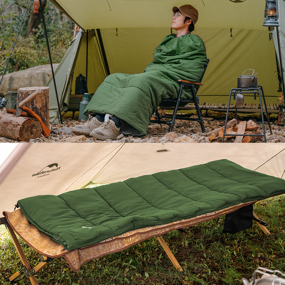 Спальный мешок Naturehike NH22MSD05 F150 зеленый