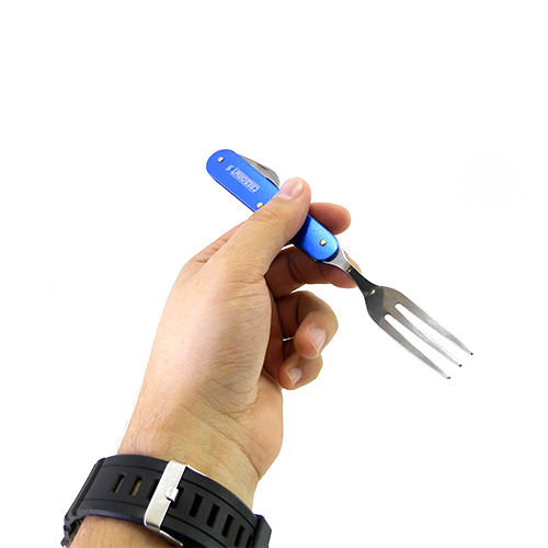 картинка Набор столовых приборов "Следопыт" в чехле (ложка, вилка, нож)