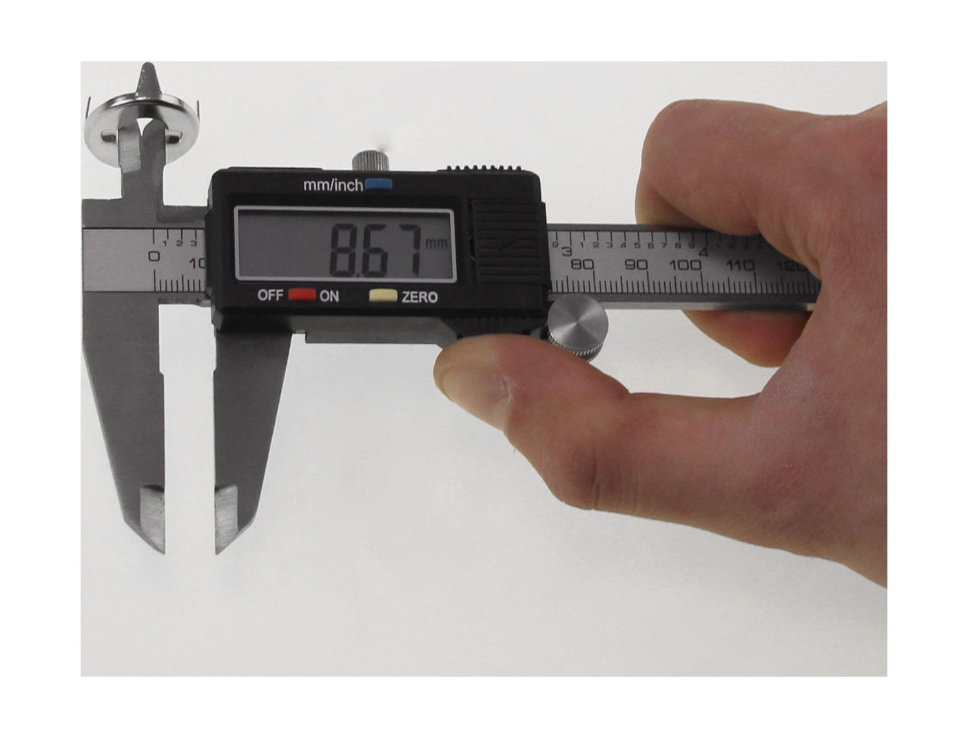 картинка Люверс под поворотную застежку DOT, никелир. латунь