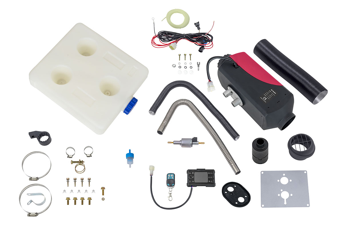 картинка Воздушный стояночный обогреватель 12V/5кВт Keming (пластик.бак 7л) дизель 