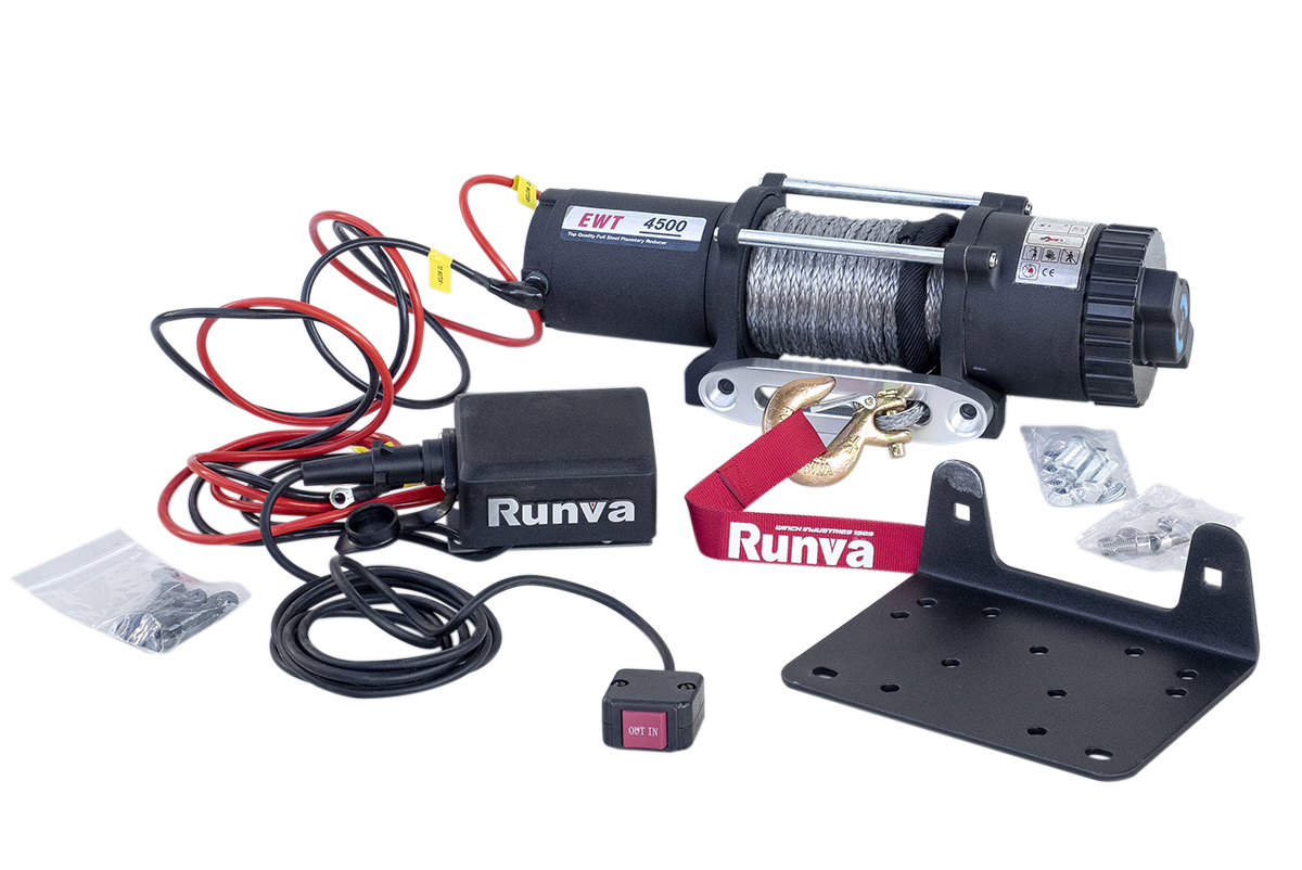 картинка Лебедка Runva 4500lb, 2041кг 12В синтетика
