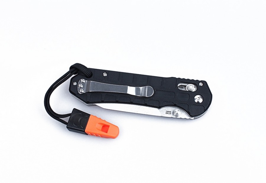 картинка Нож Ganzo G7452P-WS черный
