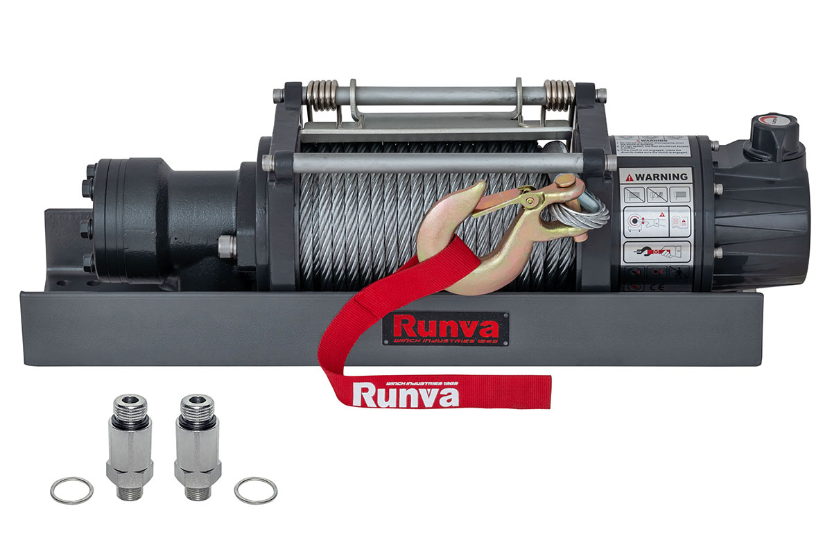 картинка Гидравлическая лебедка Runva 13000 lbs 42.2:1/13.6:1