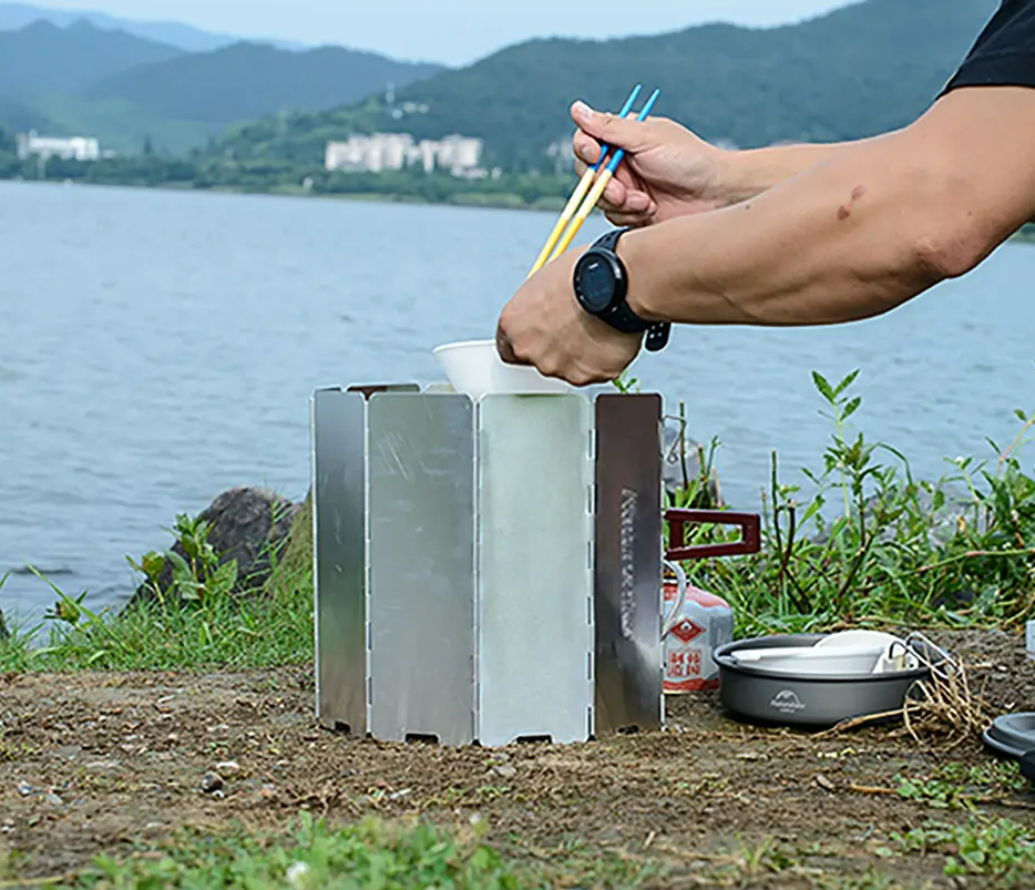 картинка Экран ветрозащитный Naturehike, 10 секций, 84х24 см