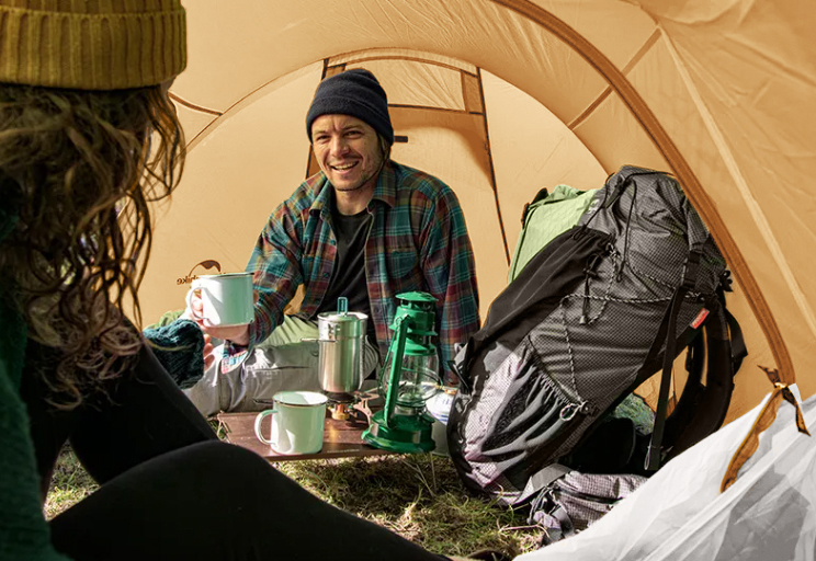 картинка Палатка Naturehike Opalus 3-местная, алюминиевый каркас, оранжевый