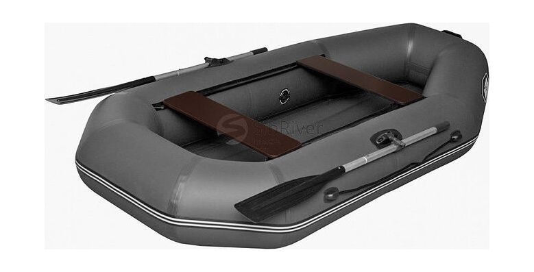 картинка Надувная лодка ПВХ Агул 255 НД, серый, SibRiver