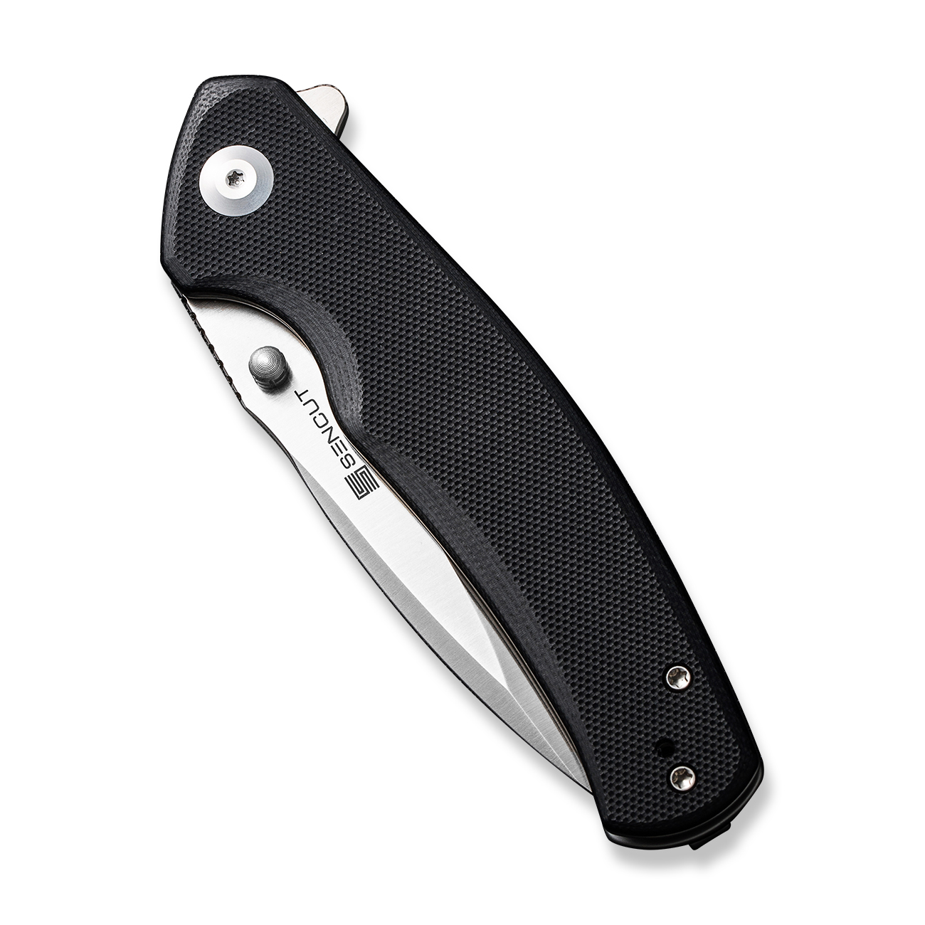 картинка Складной нож SENCUT Slashkin D2 Steel Satin Finished Handle G10 Black