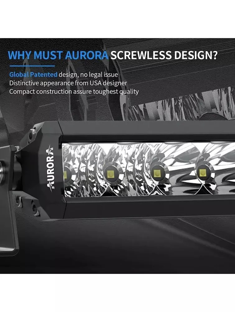 картинка Фара комбинированного света AURORA 508 мм 100W LED