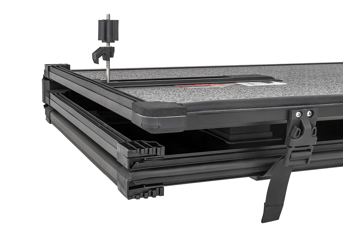 картинка Крышка кузова JAC T8, трёхсекционная, алюминиевая, черная