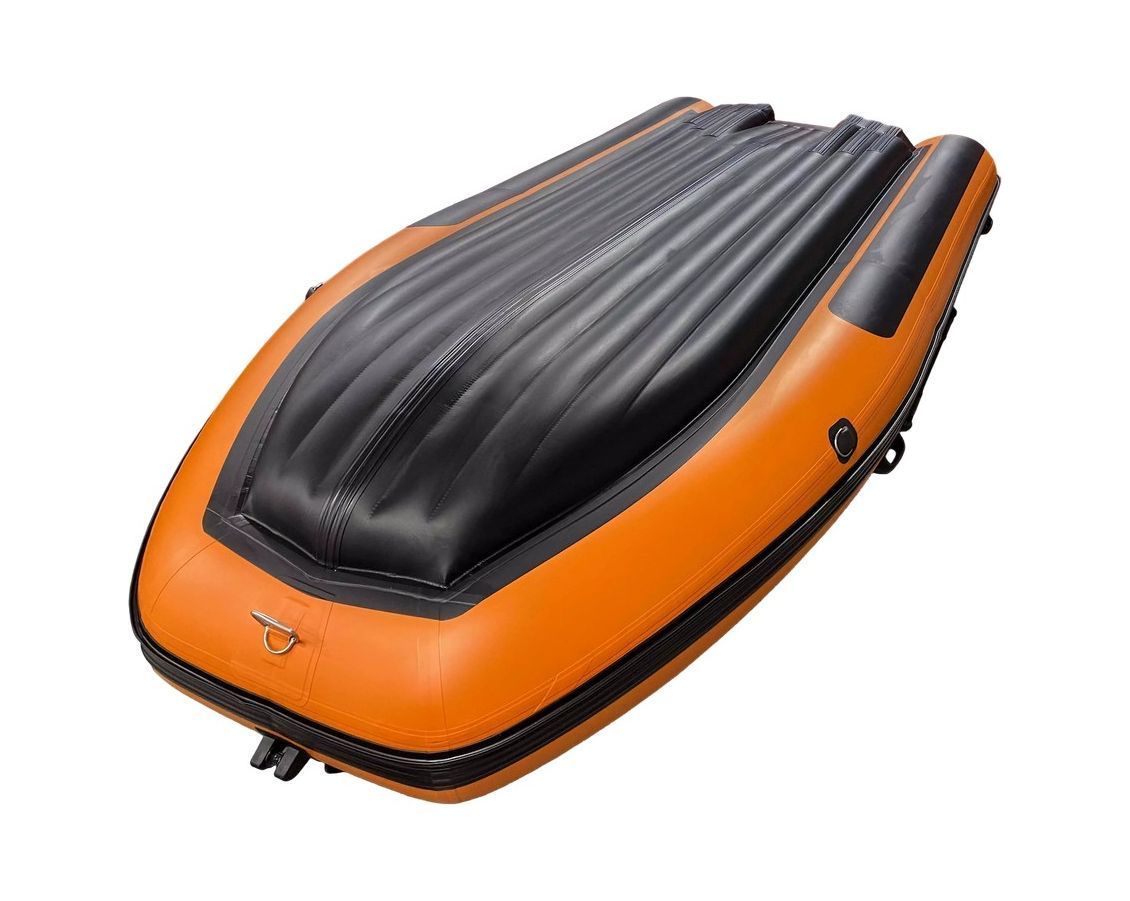 картинка Надувная лодка ПВХ, SOLAR-420 Strela Jet tunnel, оранжевый