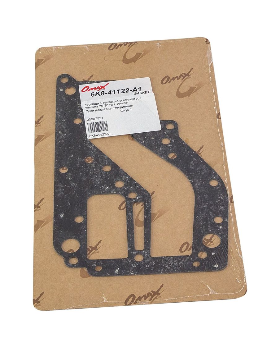 картинка Прокладка выхлопного коллектора Yamaha 25-30 №1, Omax