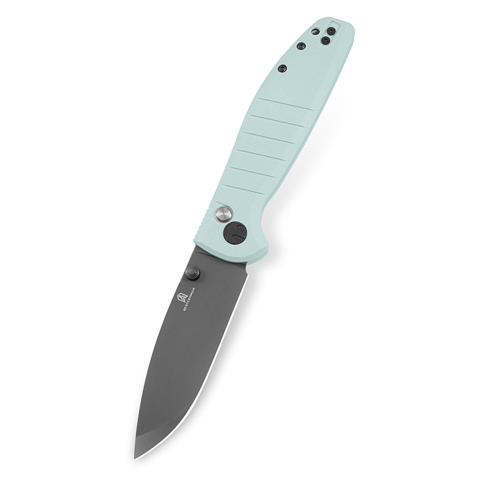 картинка Нож Bestechman Goodboy сталь D2, рукоять G10 мятная
