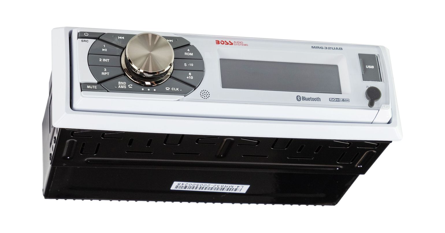 картинка Морская магнитола 1DIN BOSS MR632UAB