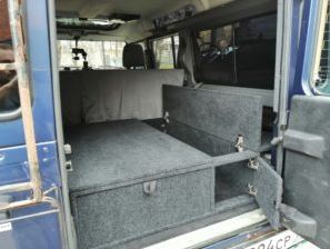 Органайзер "Тайга" для Land Rover DEFENDR 110 Черный