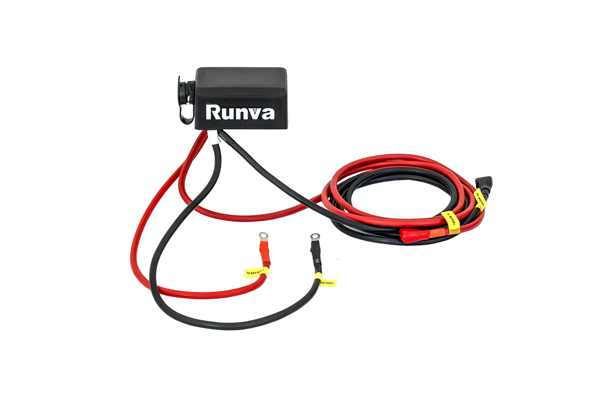 картинка Лебедка Runva 6000 lbs 2722 кг 12В синтетика EWV6000SSR