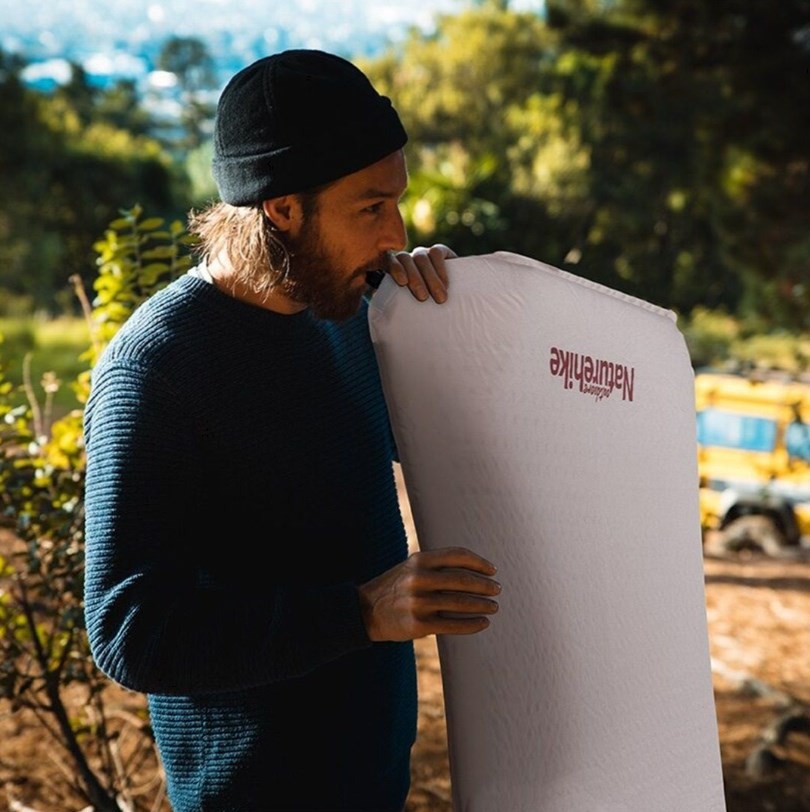 картинка Коврик самонадувающийся туристический, песочный, 200х75х3 см