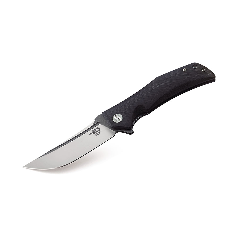 картинка Нож Bestech Scimitar сталь D2, рукоять G10 черная