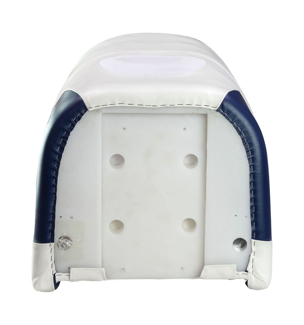 картинка Кресло с болстером Ocean Flip Up, обивка винил, цвет белый/синий