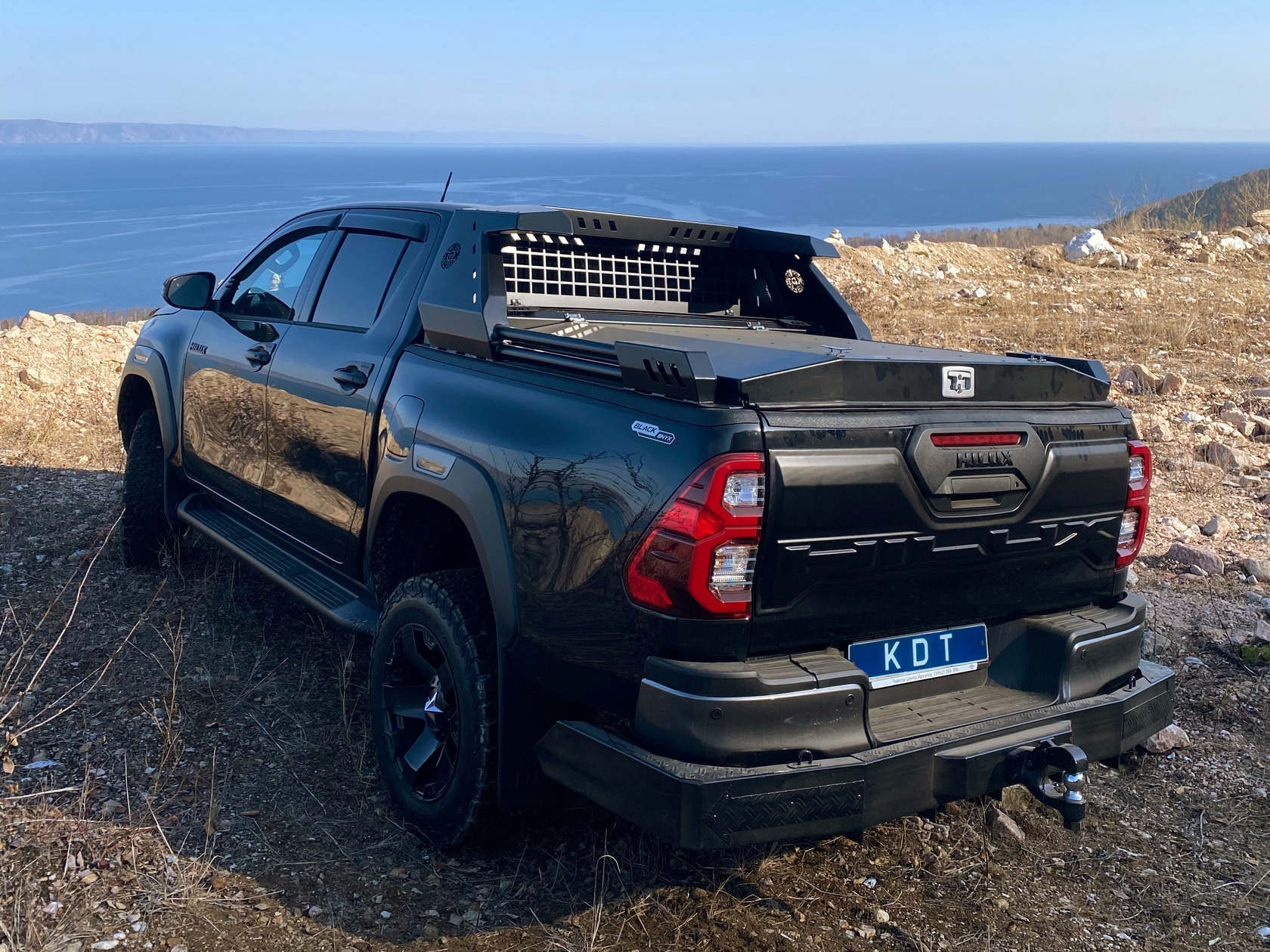 картинка Дуга многофункциональная алюминиевая - Toyota Hilux 15061L(2)