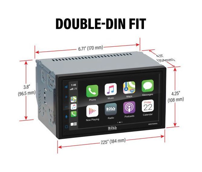 картинка Магнитола BOSS 6,75 MRCP9685A