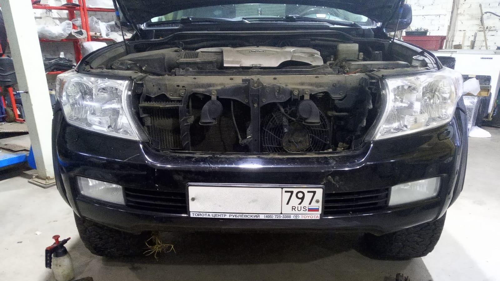 картинка Площадка лебедки Toyota Land Cruiser 200