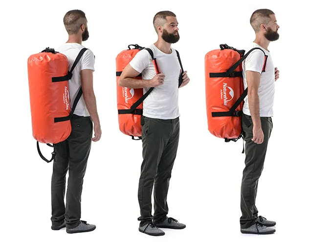 картинка Гермосумка Naturehike 90 л ПВХ (красная)