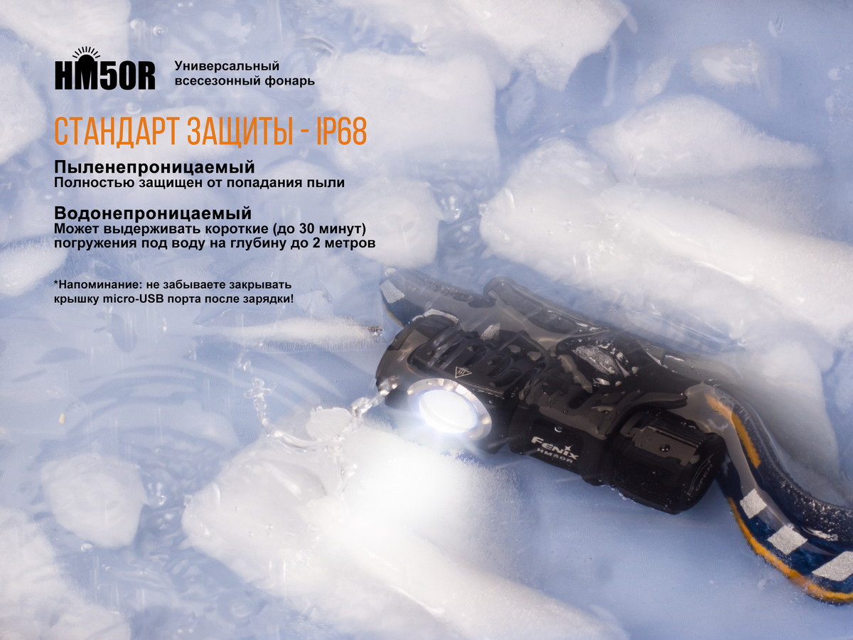 картинка Налобный фонарь Fenix HM50R