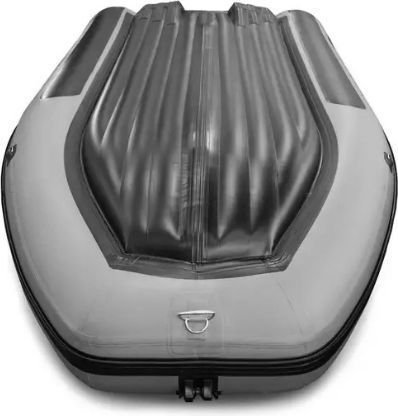 картинка Надувная лодка ПВХ SOLAR-420 Strela Jet tunnel, серый