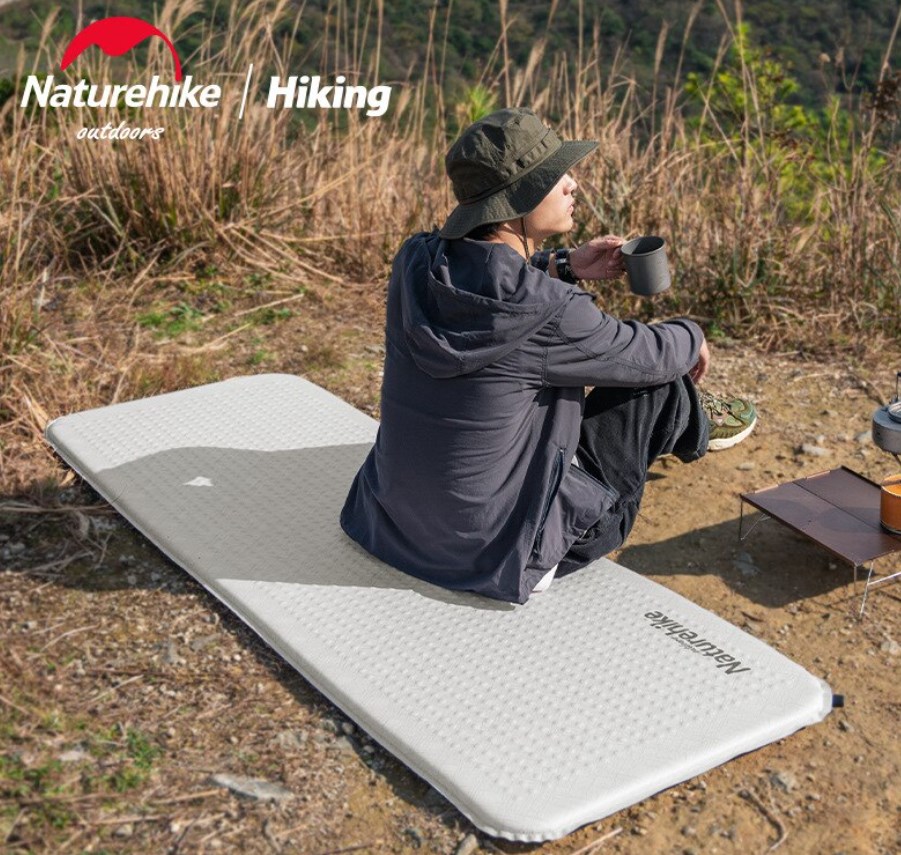 картинка Коврик самонадувающийся Naturehike, 200x65x3 см, синий