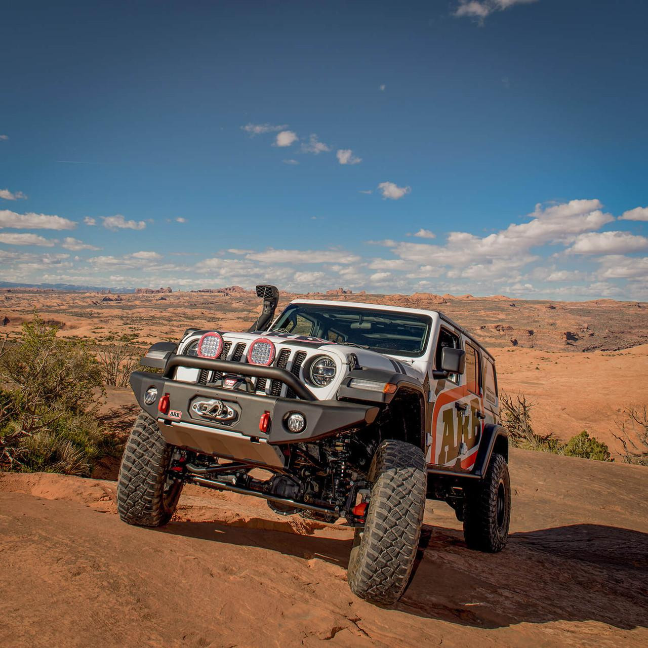 Бампер передний для Jeep Wrangler JL ARB Bondi силовой под лебёдку