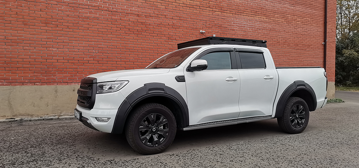 картинка Багажник алюминиевый РИФ 1250x1420 мм Great Wall Poer (с крепежом)