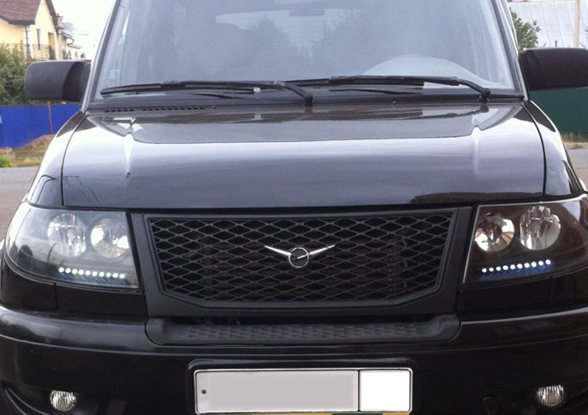 картинка Фара (блок) УАЗ 3163 Патриот, Пикап правая с "ДХО"