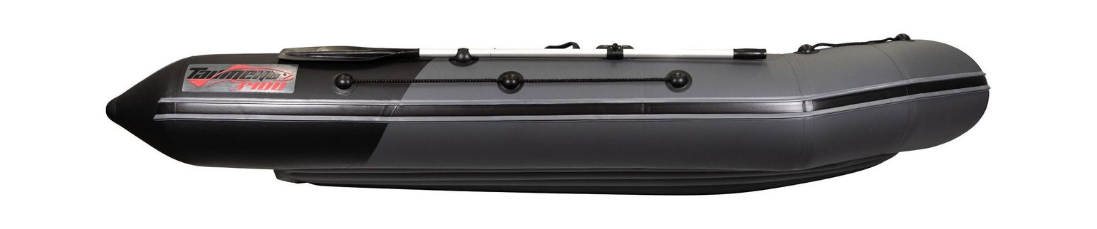 картинка Надувная лодка ПВХ, Таймень NX 3400 НДНД PRO, графит/черный